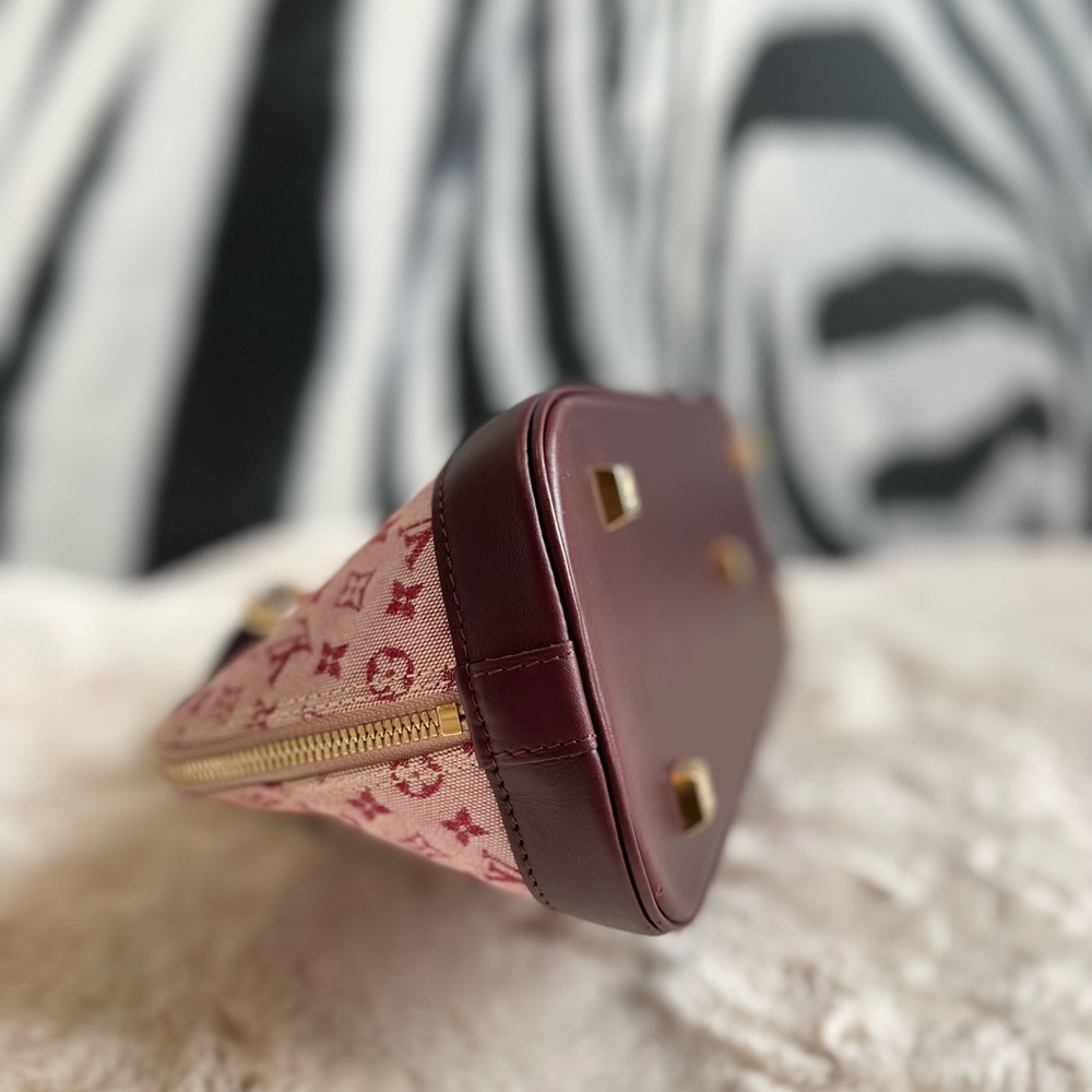 Louis Vuitton Monogram Mini Lin Horizontal Alma Bag - Picture 8 of 16